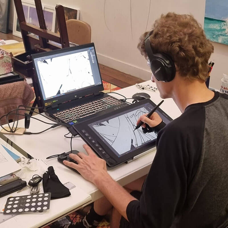 Joey Smith Drawing and composition art workshop